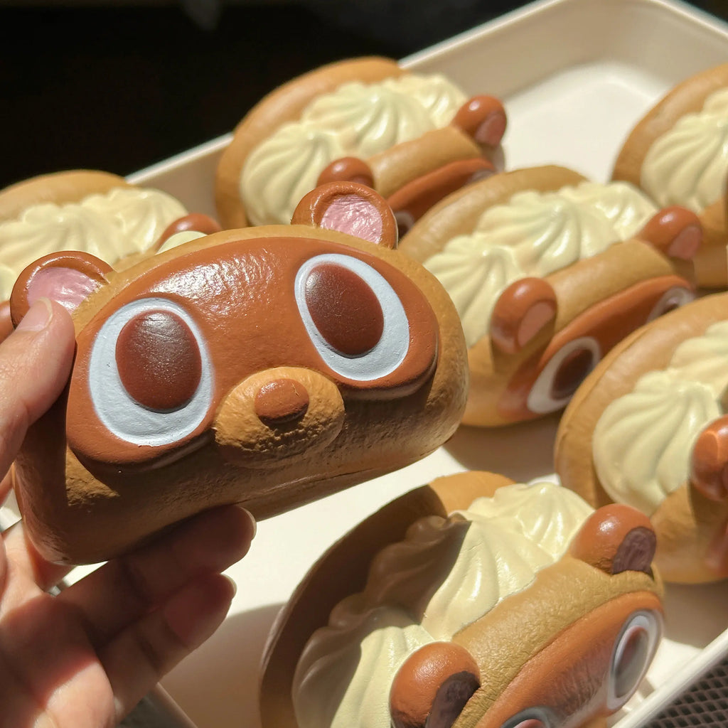 Original New Capybara Bread Squishy Toy Blind Box Slow Rising Soft Squeeze Stress Relief Fidget Toy Cute Healing Sensory Gift