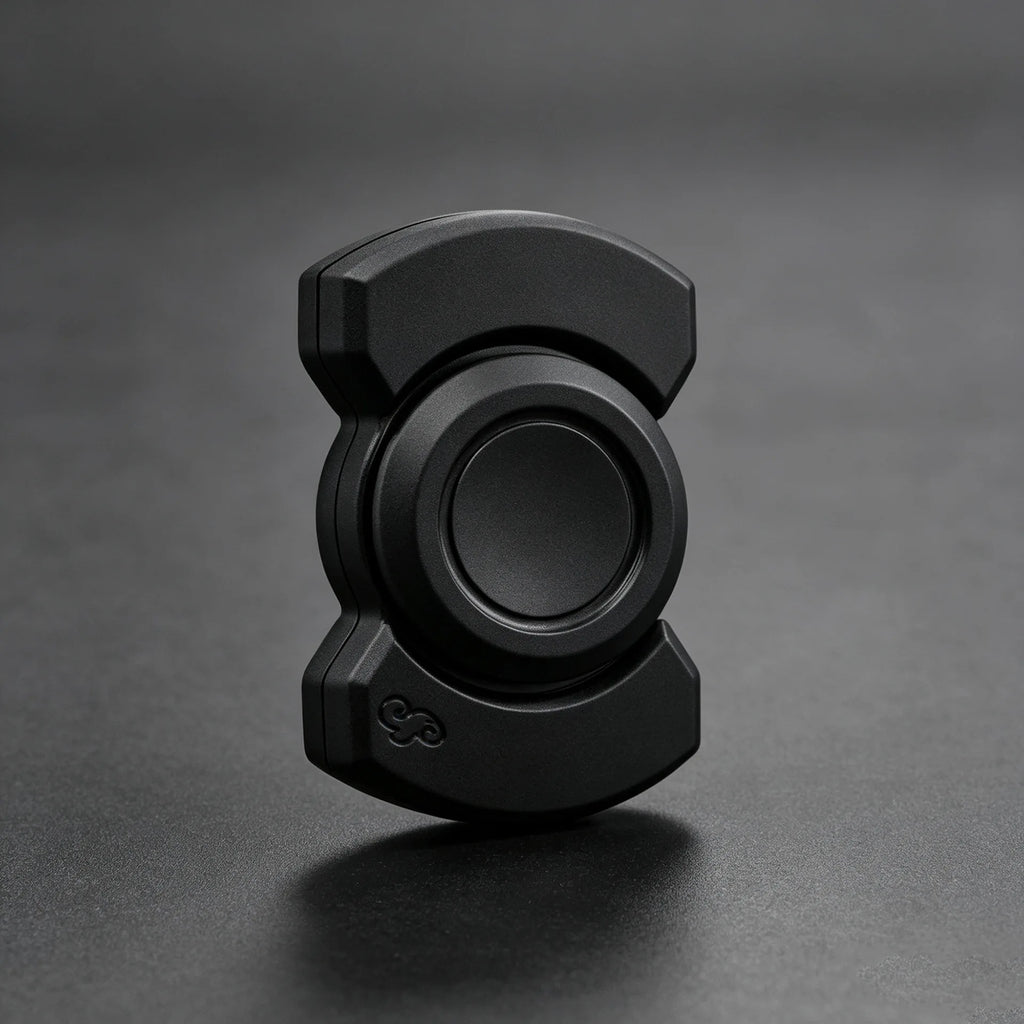 EDC Fidget Toy Metal Magnetic Slider Fidget Spinner Gyroscope Stress Relief Spinning Decompression Anti Anxiety Gifts for Adults