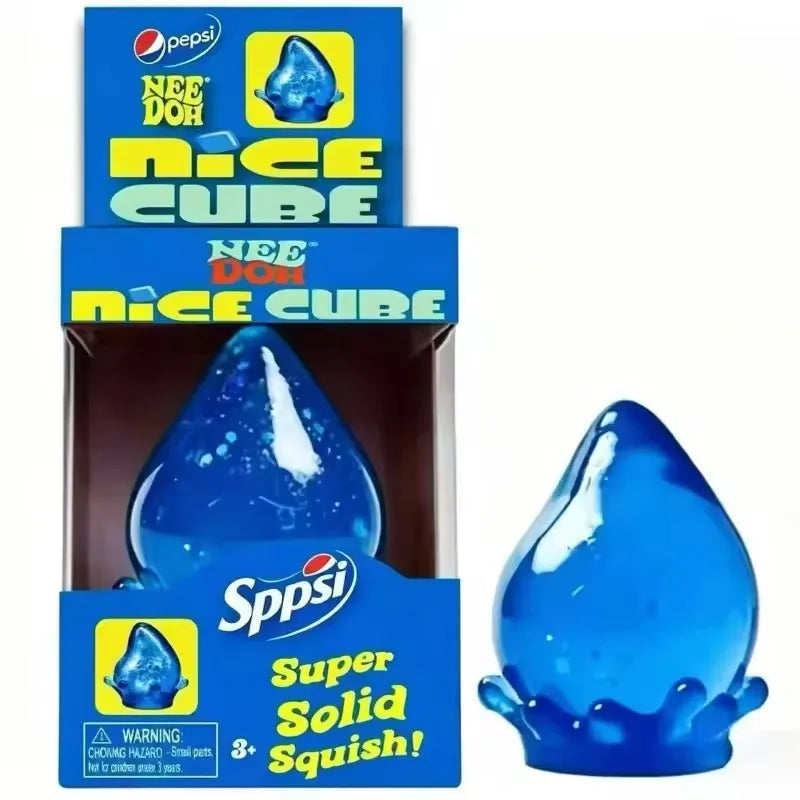 New Needoh Dreamy Water Drop Marbled Cube Malt Sugar Squish Toy Soft Squeeze Anxiety Relief Fidget Toy For Adults Surprise Gift