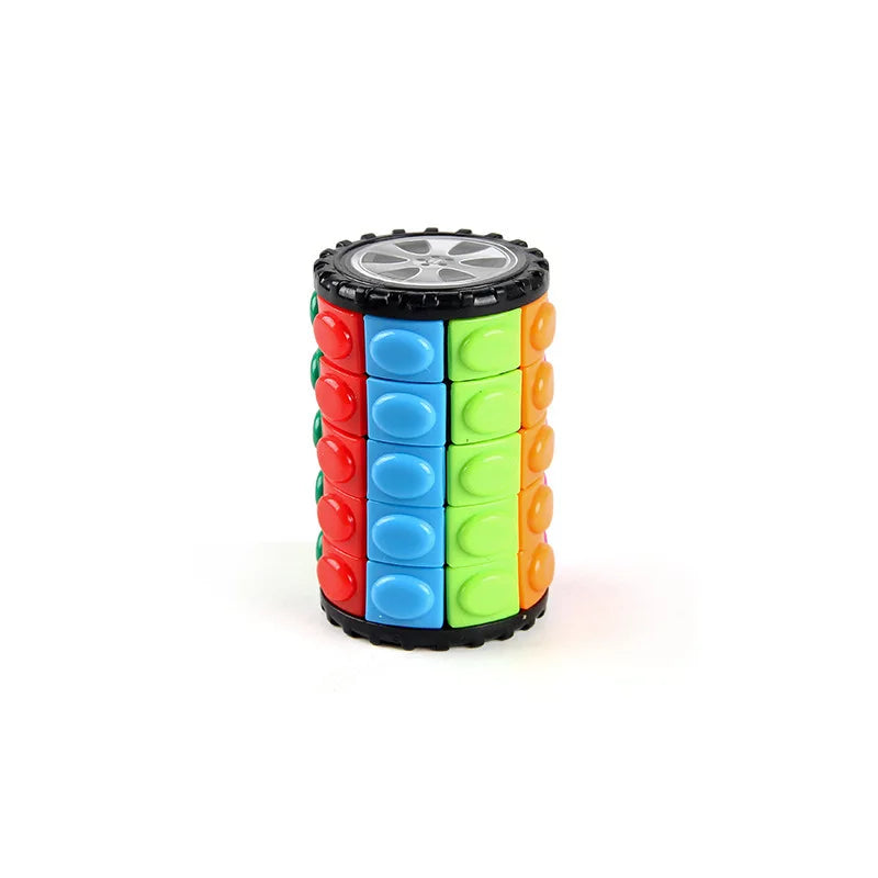 Cylinder 3D Rotate and Slide Puzzle Cube Sensory Toys Autism ADHD Anxiety Stress Relief Gifts For Teens Boys Girls - photo 3