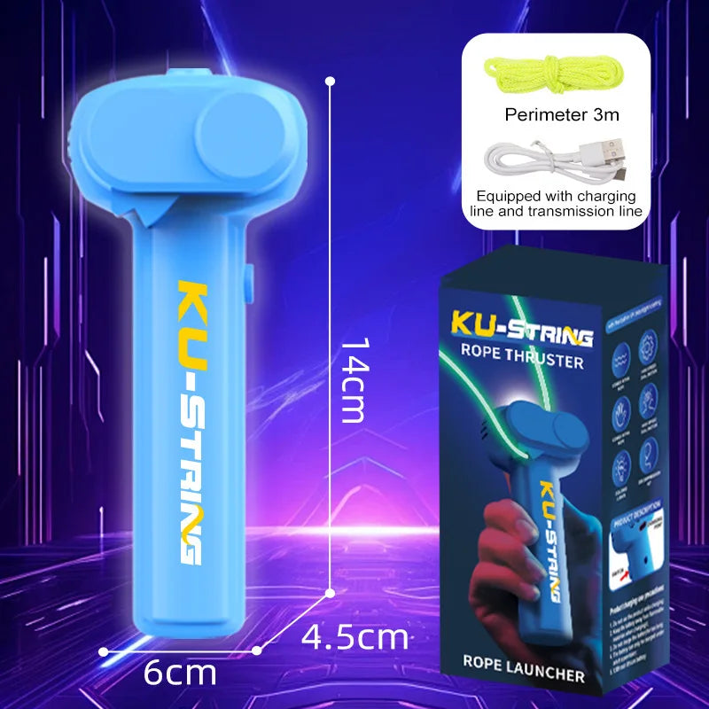 USB Rechargeable Glow String Launcher Toy