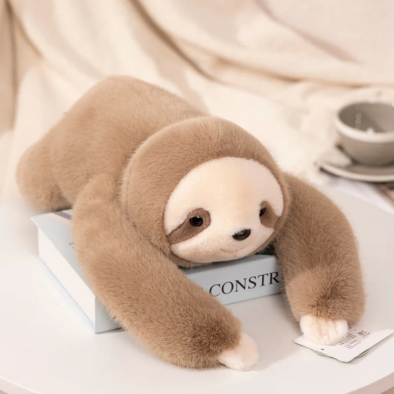 30/65CM Long Arm Weighted Series Panda Koala Dinosaur Tree Lazy Bear Plush Doll Cute Cartoon Animal Lying Doll Party Gift