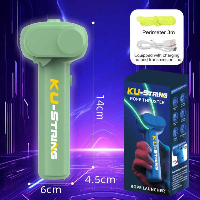 USB Rechargeable Glow String Launcher Toy