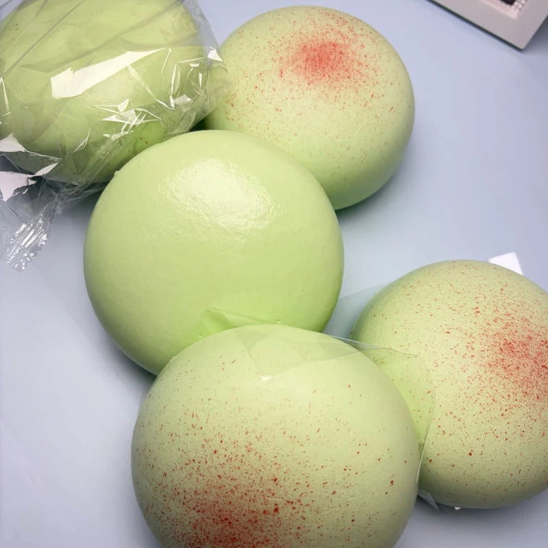 1PC Squishy Realistic Daifuku Mochi Stress Relief Sensory Decompression Toys Sticky Slow Rising Squeeze Toy For Kids Adults Gift