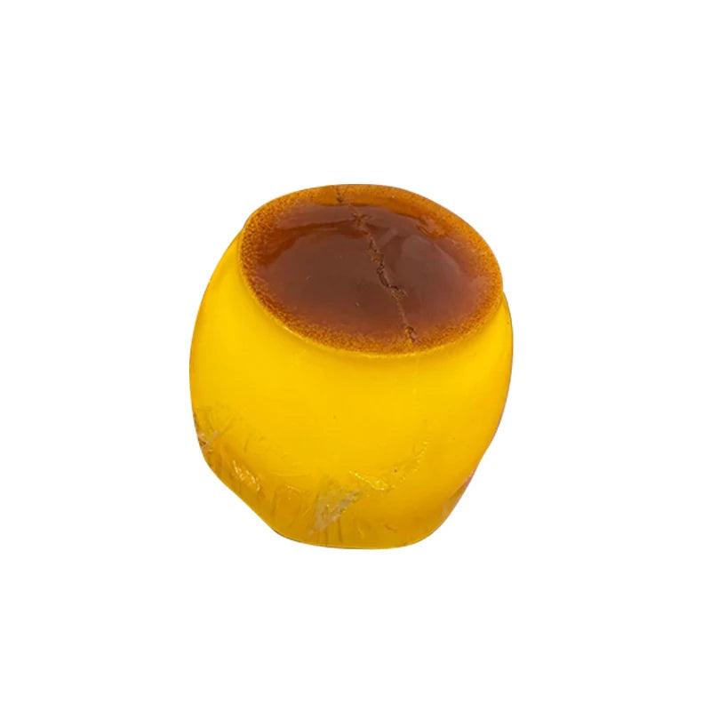 //Crispy Sound Caramel Pudding Squeezing Toy Homemade DIY Handmade Squeeze Ball Non-rebound Stress Relieving Toy for Gift