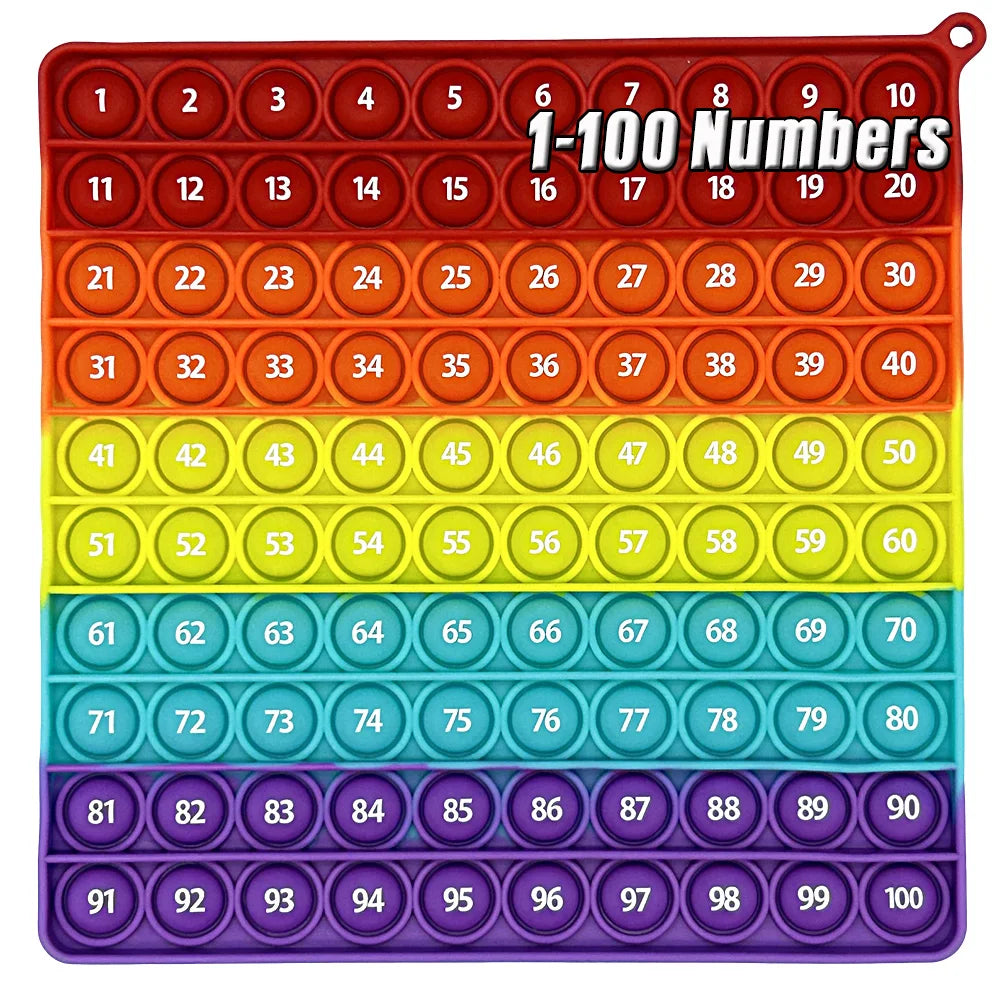 1-100 Numbers Popping Mat – Math Learning Toy - photo 7