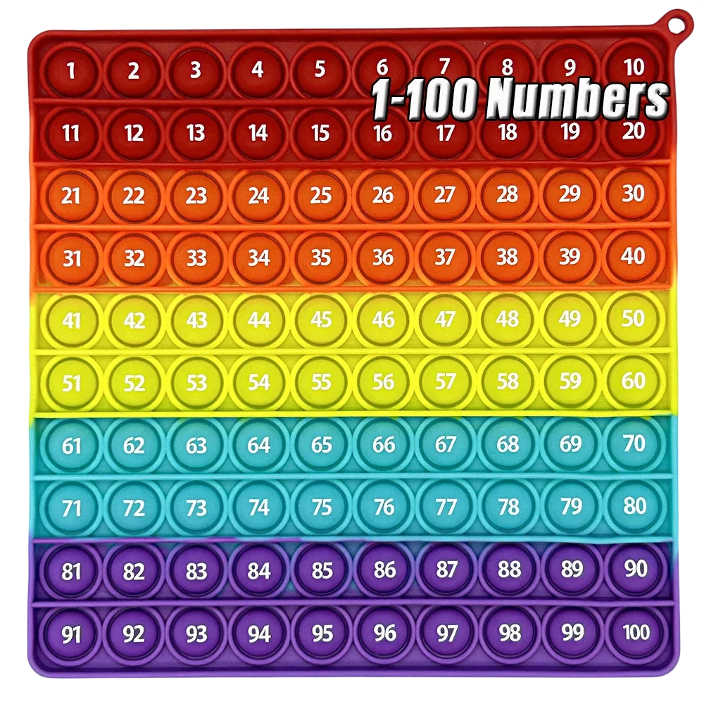 1-100 Numbers Popping Mat – Math Learning Toy - photo 7