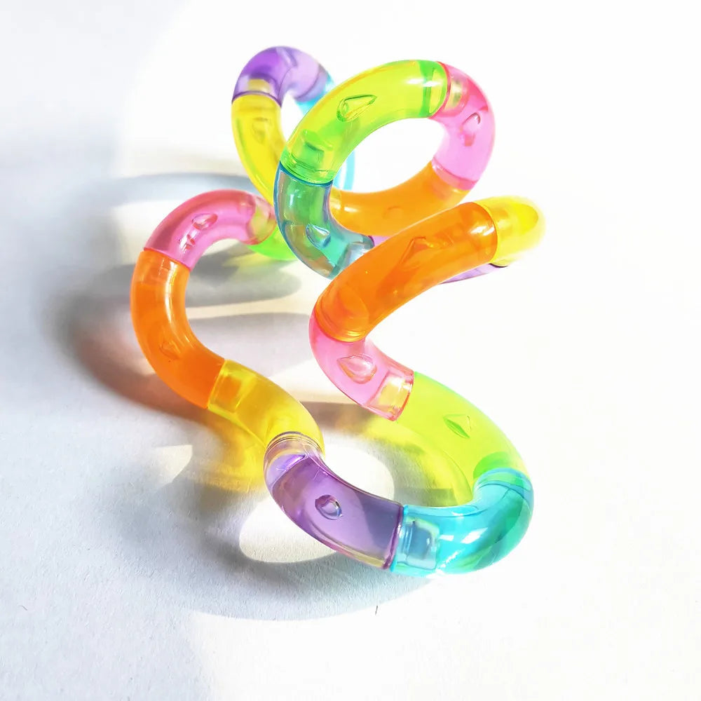 Deformable Rope Fun and Educational Fidget Toy Deformation Rope Knot Stress Relieving Toy Funny Gift for Kid Juguetes Antiestrés
