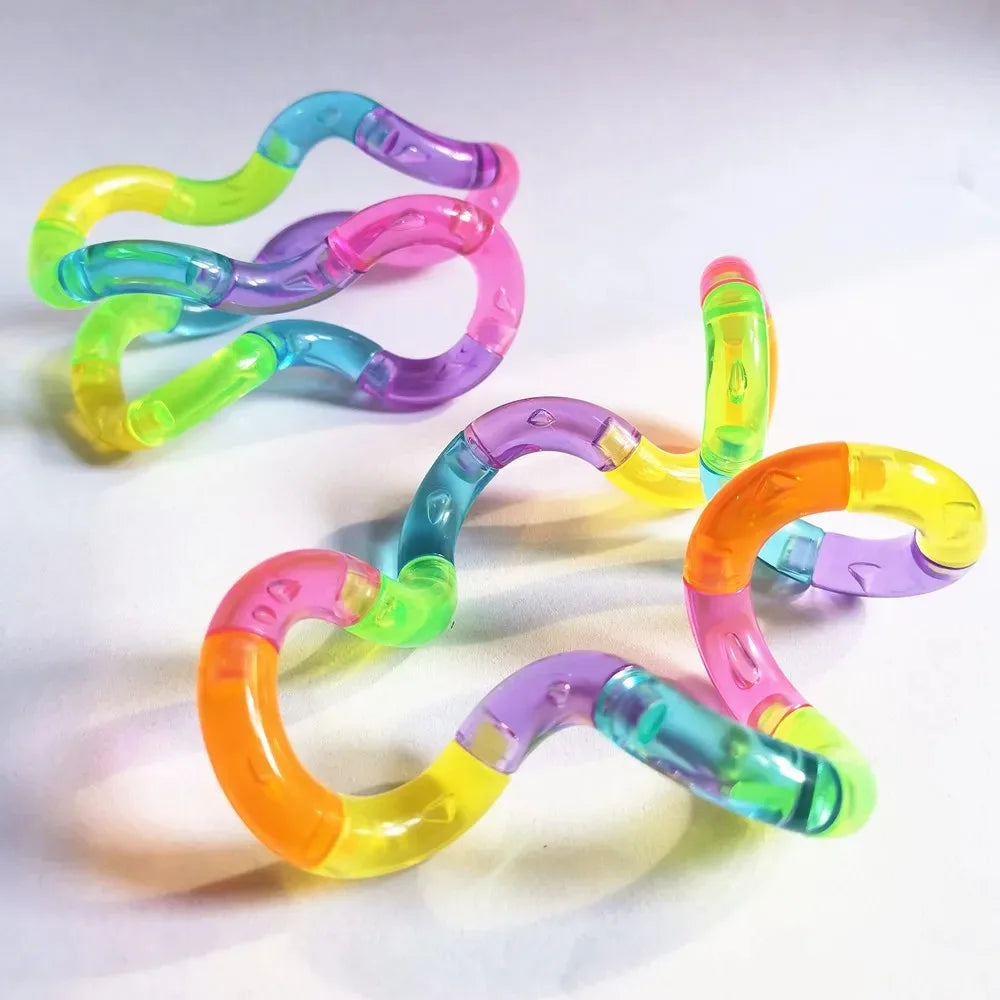 Deformable Rope Fun and Educational Fidget Toy Deformation Rope Knot Stress Relieving Toy Funny Gift for Kid Juguetes Antiestrés