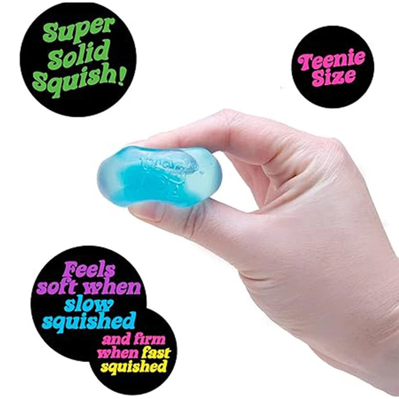 Needoh Nice Cube Sensory Squeezing Toy Cube for Stress relief and Fingertip Release Toy for Adult Pinching and Playing Toys Gift