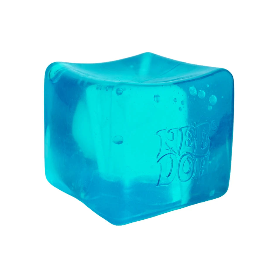 Schylling Needoh Nice Cube Sensory Stress Reliever Fidget Tool, Slow Rising Desk Sensory Cube for Anxiety & Focus, for Adults