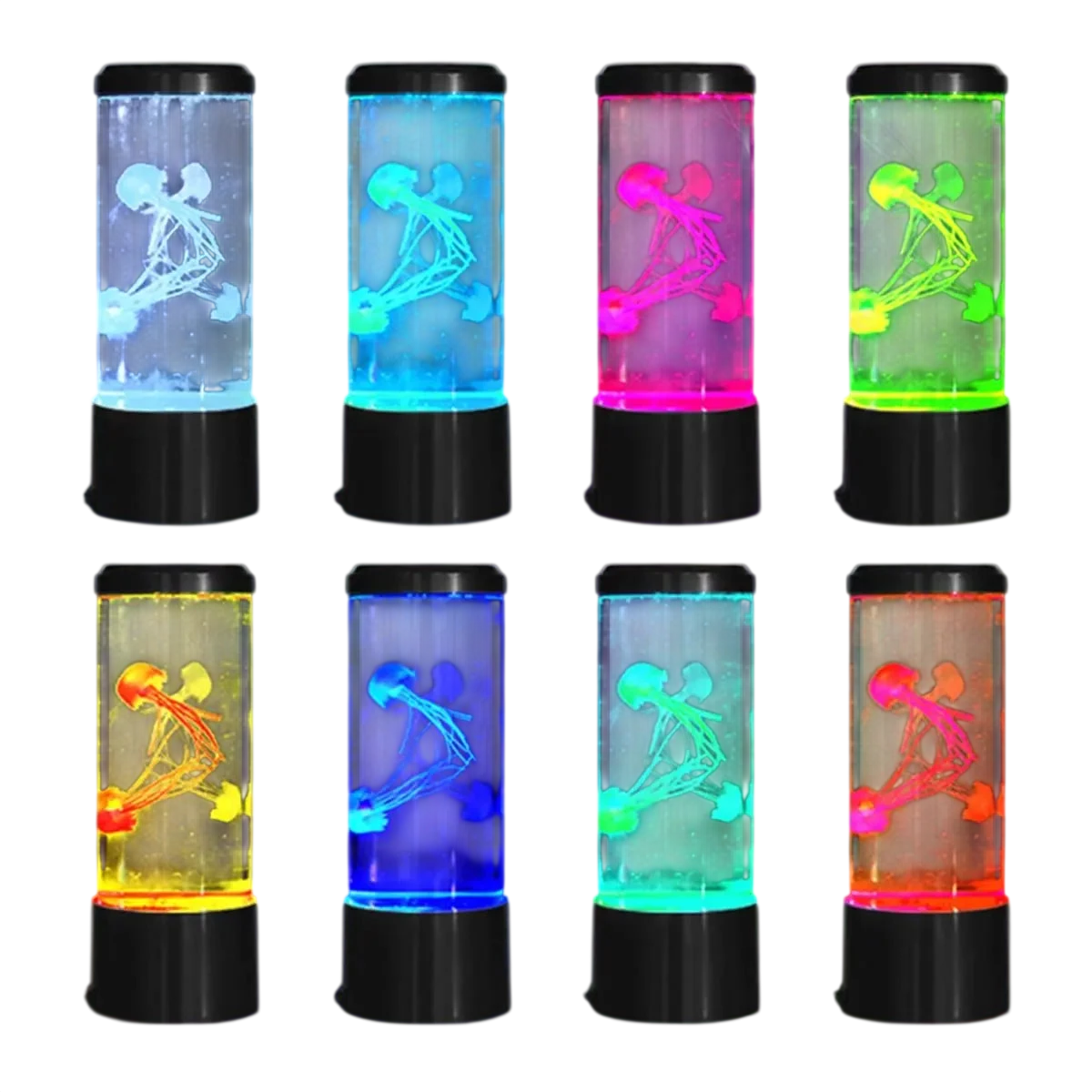 *CCNIM Jellyfish Lamp Color-Changing LED Colors Mood Aquarium Ocean Night Light Bedroom Desktop Decor Light Birthday Gift