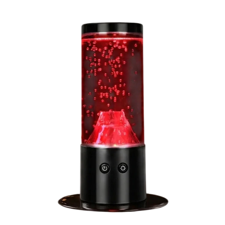 LED Volcano Light Erupting Volcanic Mood Light Multi-Color Hurricane Mood Lamp Novelty Lighting Gifts Christmas Present Desk Toy - photo 5