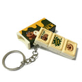 Capybara Chocolate Box Fidget Keychain Clickable Pressable Sensory Snap Pendant Portable Stress Relief Decompression Toy Gift