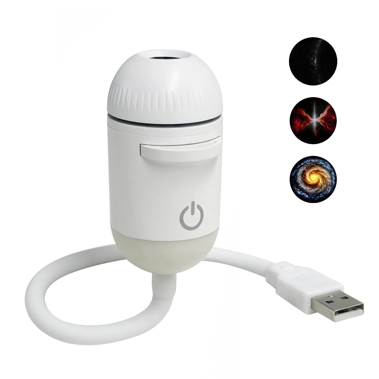 Galaxy Starry Sky Night Light Projector 360° Adjustable Brightness LED Galaxy Projector Night Light for Bedroom Room Wall Decor - photo 2