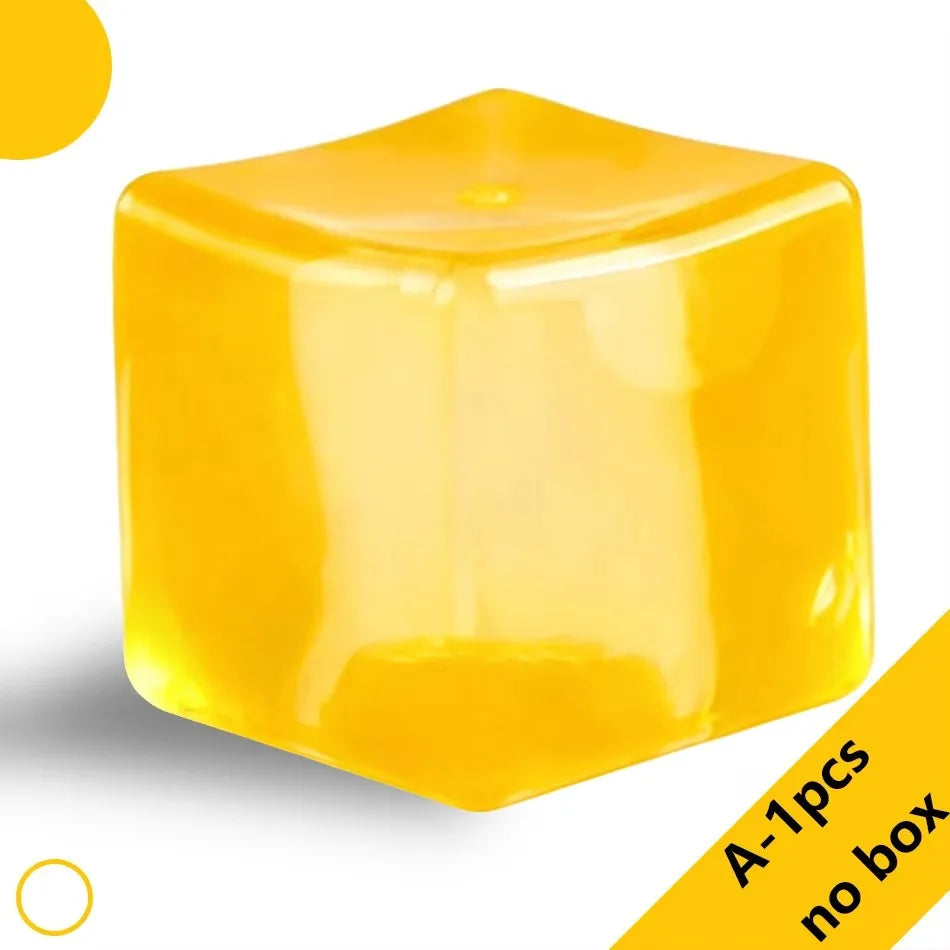 2026 New Style Schylling Snow Ball Crunch NeeDoh Squishy Fidget Toy White Crunch Snow Ball Crunch Stress Relief Toy