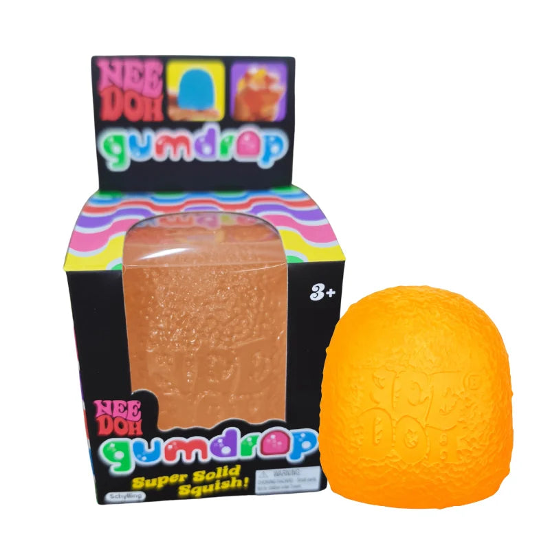 Schylling Mini Candy NeeDoh Gumdrop Sensory Fidget Toy Stress Relief Blind Box