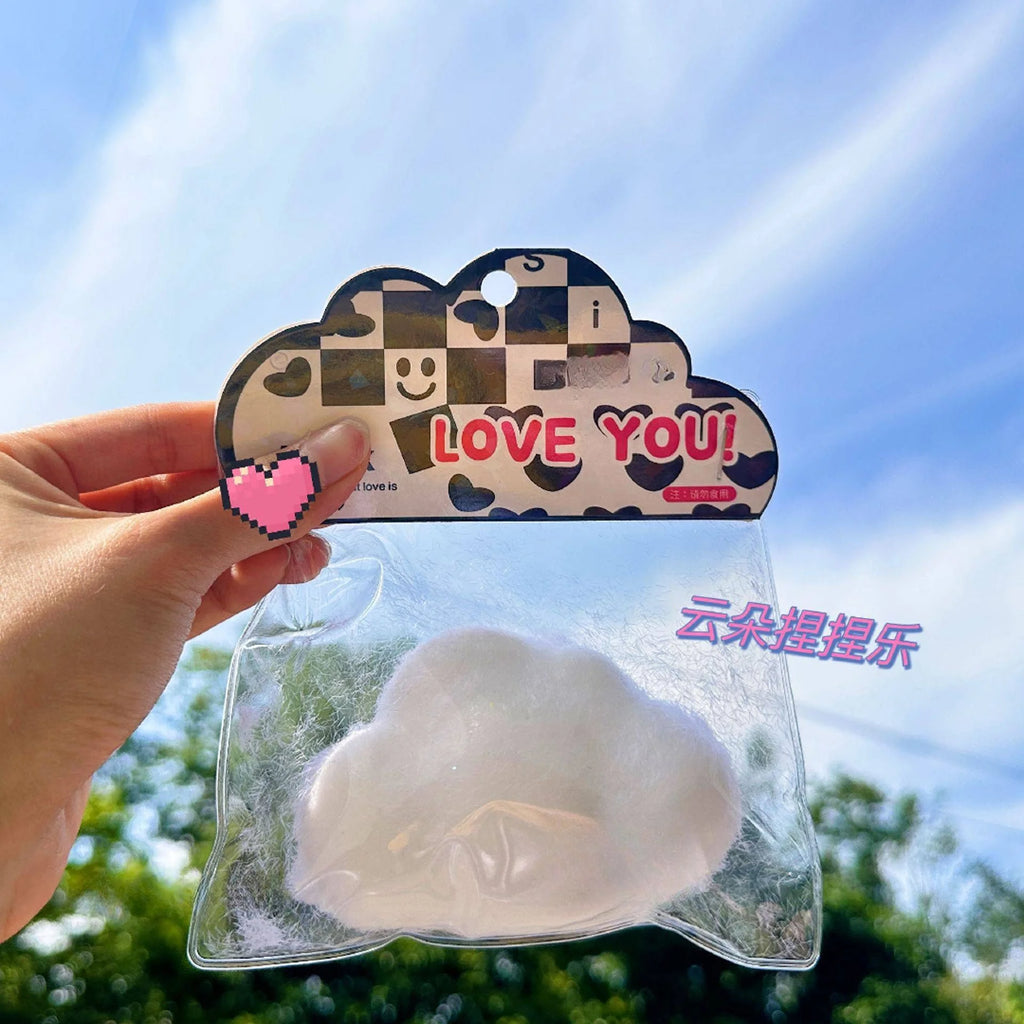 Needoh pizza Sensory Fidget Cube Stress Relief Squishy Cube Anti-Anxiety Squeeze Toy For Focus ADHD Population