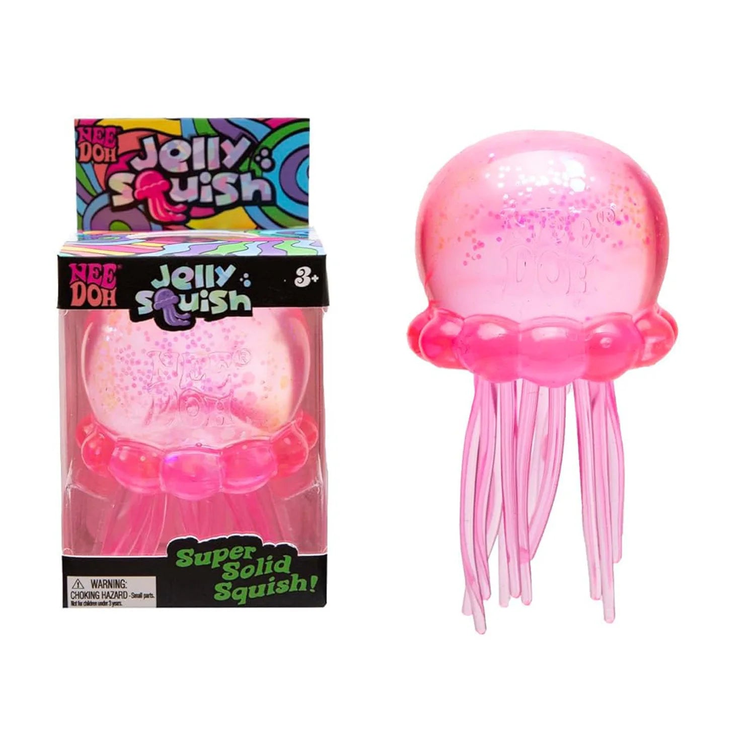 Schylling NeeDoh Pizza Fidget Toy Squeezza Pizza Slice Sensory Squishy Toy Stress Relief Anti-Anxiety Squeeze Toy for ADHD Focus