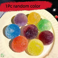 Sensory Stress Reliever Reusable Slushie Squeeze Ball with Crunchy Crackling Noise Creative Moldable Fidget Putty