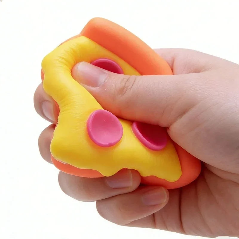 Schylling Needoh pizza Stress Relief Squishy Cube Sensory Fidget Cube Anti-Anxiety Squeeze Object For Focus ADHD blind box gift