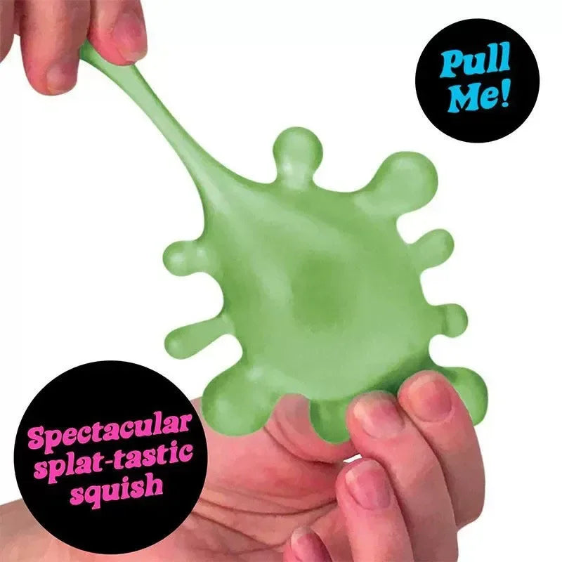 Needoh pizza Sensory Fidget Cube Stress Relief Squishy Cube Anti-Anxiety Squeeze Toy For Focus ADHD Population