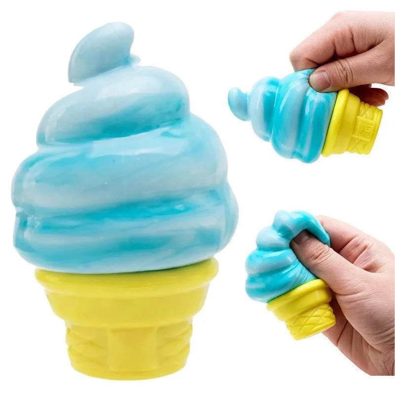 Schylling NeeDoh Pizza Fidget Toy Squeezza Pizza Slice Sensory Squishy Toy Stress Relief Anti-Anxiety Squeeze Toy for ADHD Focus