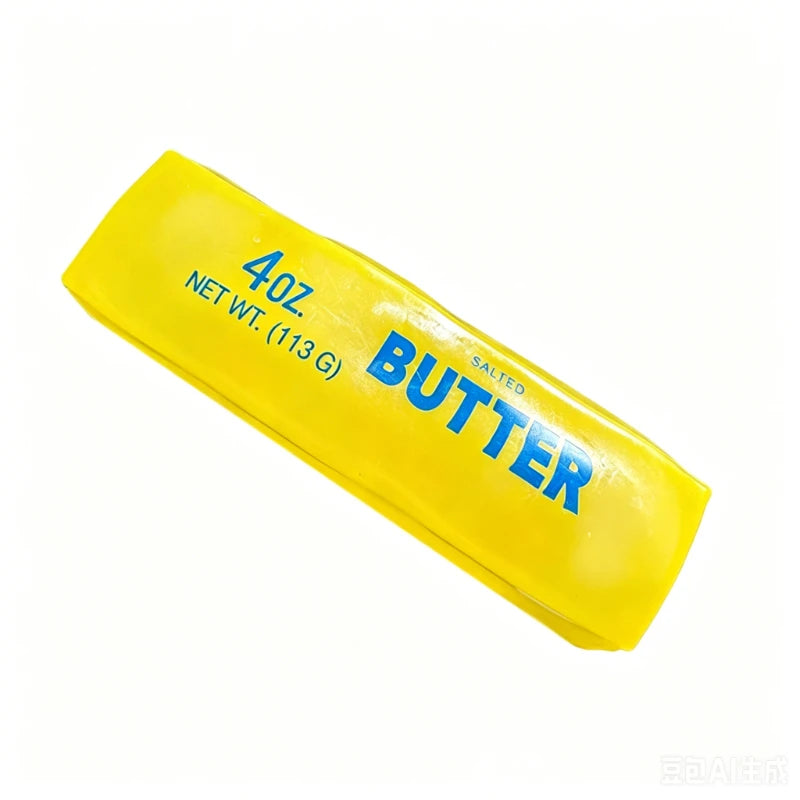 New Squishy Simulated Butter Squeeze Toy Soft Stress Relief Slow Rising Sensory Fidget for Anxiety ADHD Autism Gift for Adults