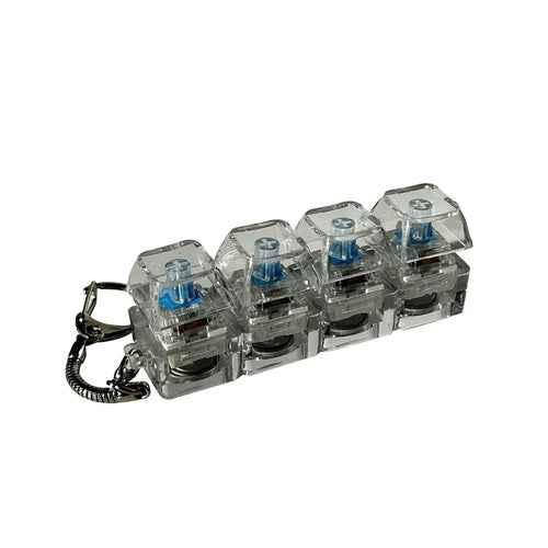Finger Keyboard Keycap Fidget Keychain