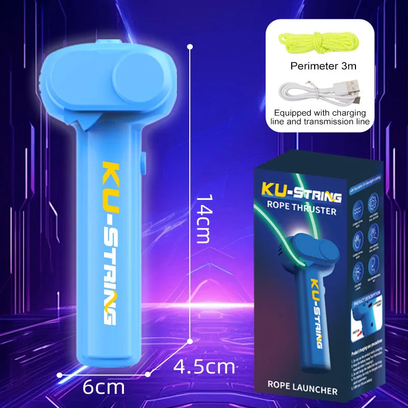 USB Rechargeable Glow String Launcher Toy
