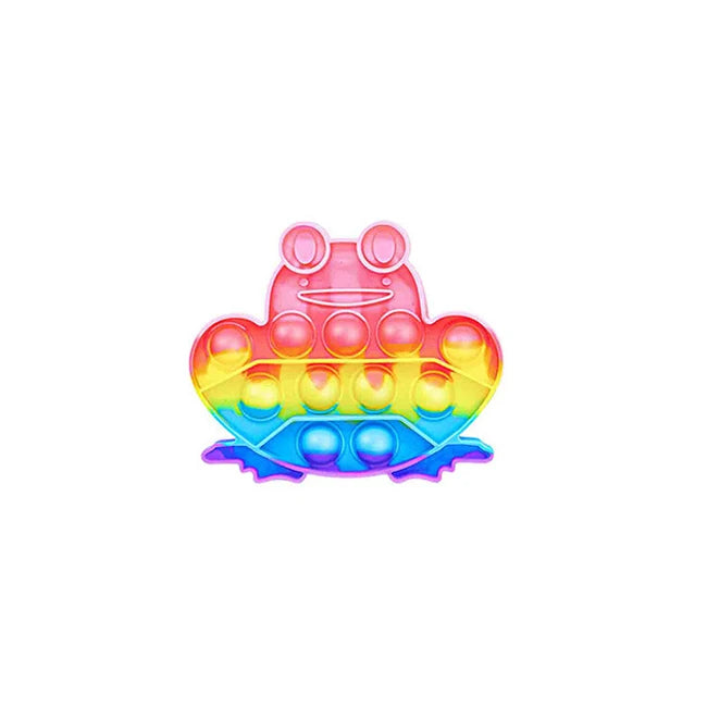Rainbow Pop Push Bubble Fidget Toy – Single Pack - photo 4