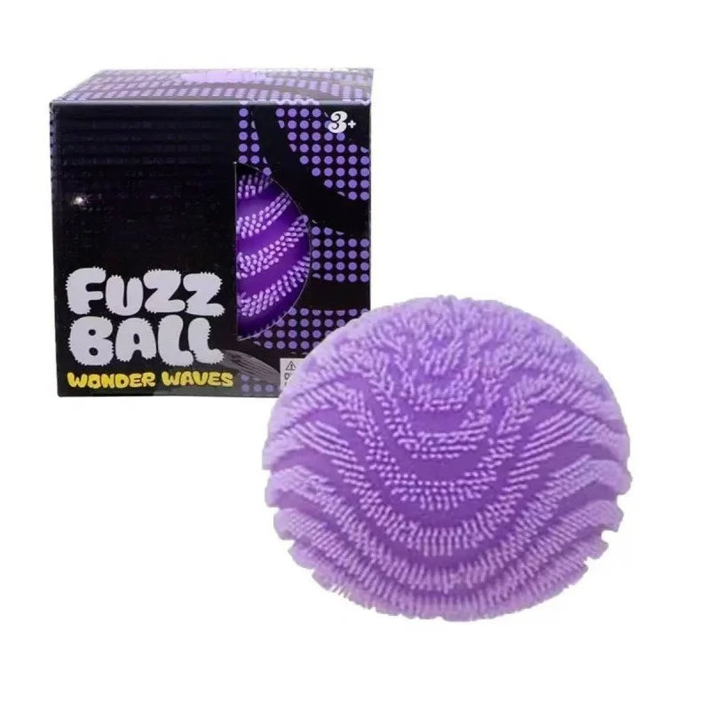 2026 New Model Needoh FuzzBall Wonder Waves Sensory Squeeze Toy Textured Stress Relief Fidget Ball for Adults Toys