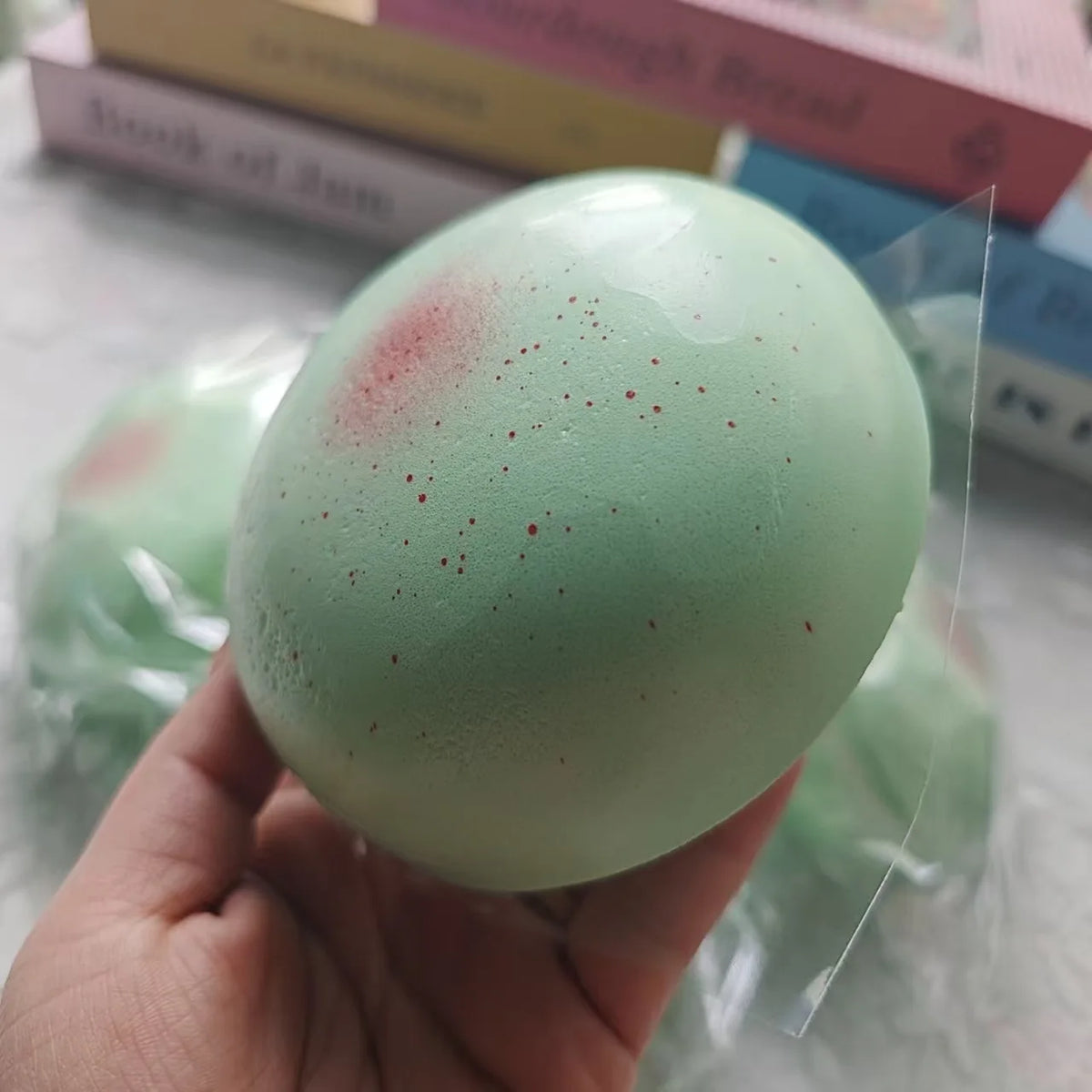 1PC Squishy Realistic Daifuku Mochi Stress Relief Sensory Decompression Toys Sticky Slow Rising Squeeze Toy For Kids Adults Gift
