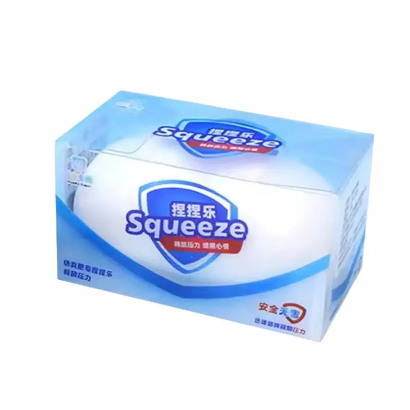 ASMR Crunchy Soap Ball Squishy Stress Ball Filled Soft Squeeze Fidget Toy Anti-Stress Anxiety Relief Hand Decompression Toy