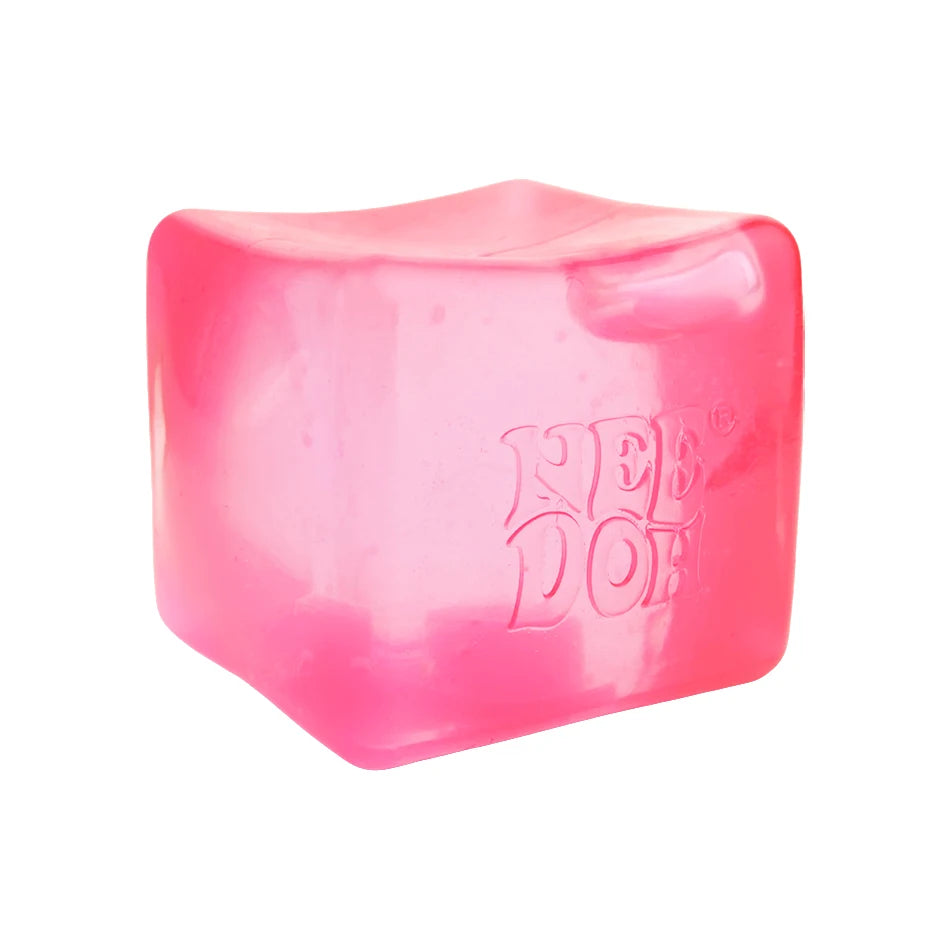 Schylling Needoh Nice Cube Sensory Stress Reliever Fidget Tool, Slow Rising Desk Sensory Cube for Anxiety & Focus, for Adults