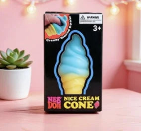 The new Needoh ice cream sensory toy helps adults relieve anxiety, improve concentration, and regulate emotions.