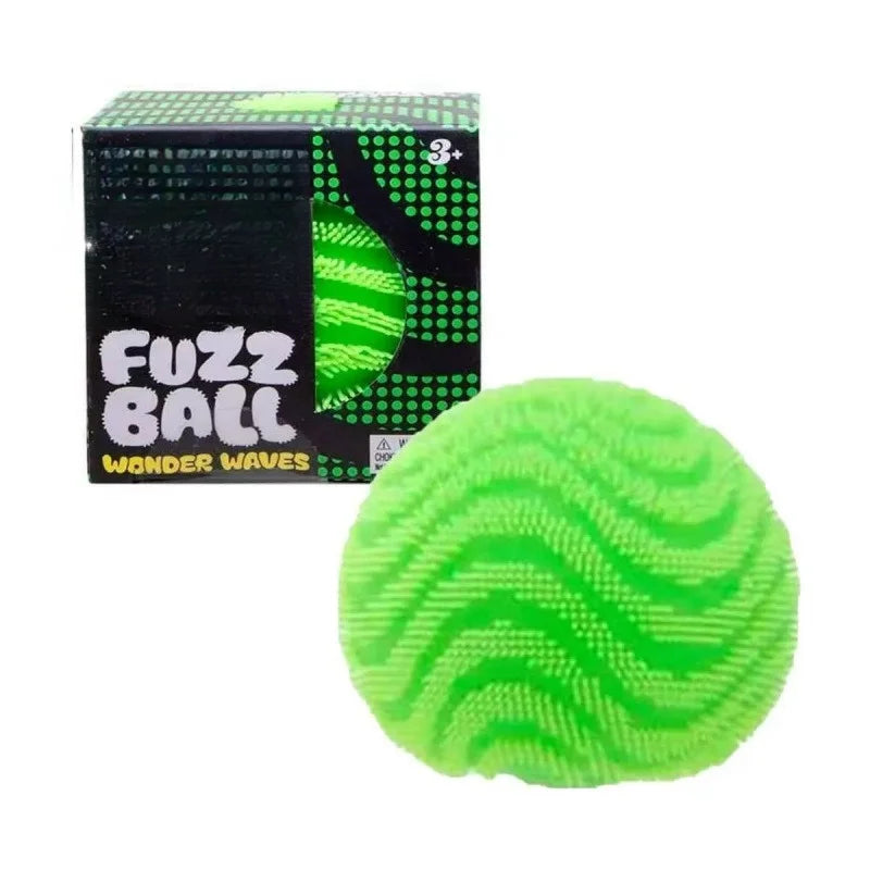 2026 New Model Needoh FuzzBall Wonder Waves Sensory Squeeze Toy Textured Stress Relief Fidget Ball for Adults Toys