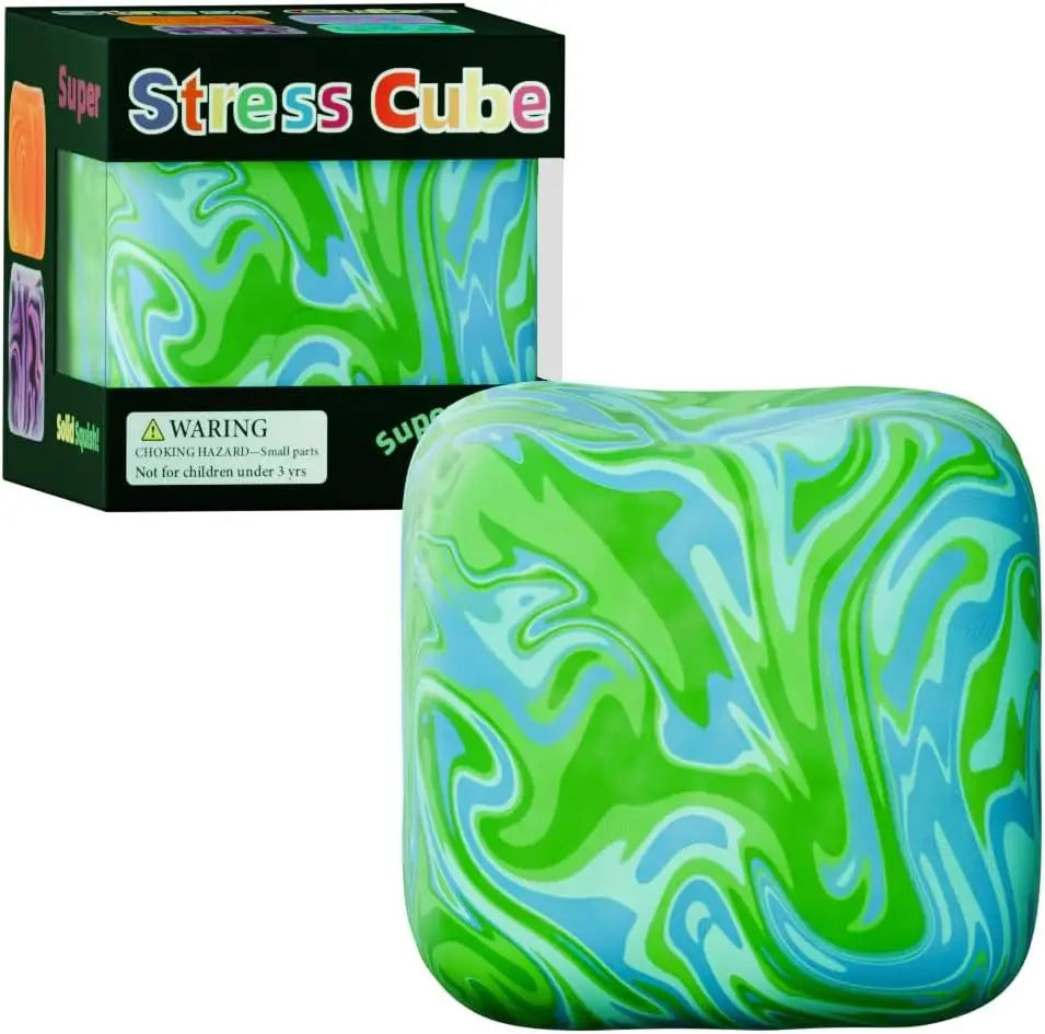 Needoh Soft and Glutinous Sensory Stress-relief Toy Cube Filled with Gel Stretchable Ball Soft Ice blind box Slow Rebound