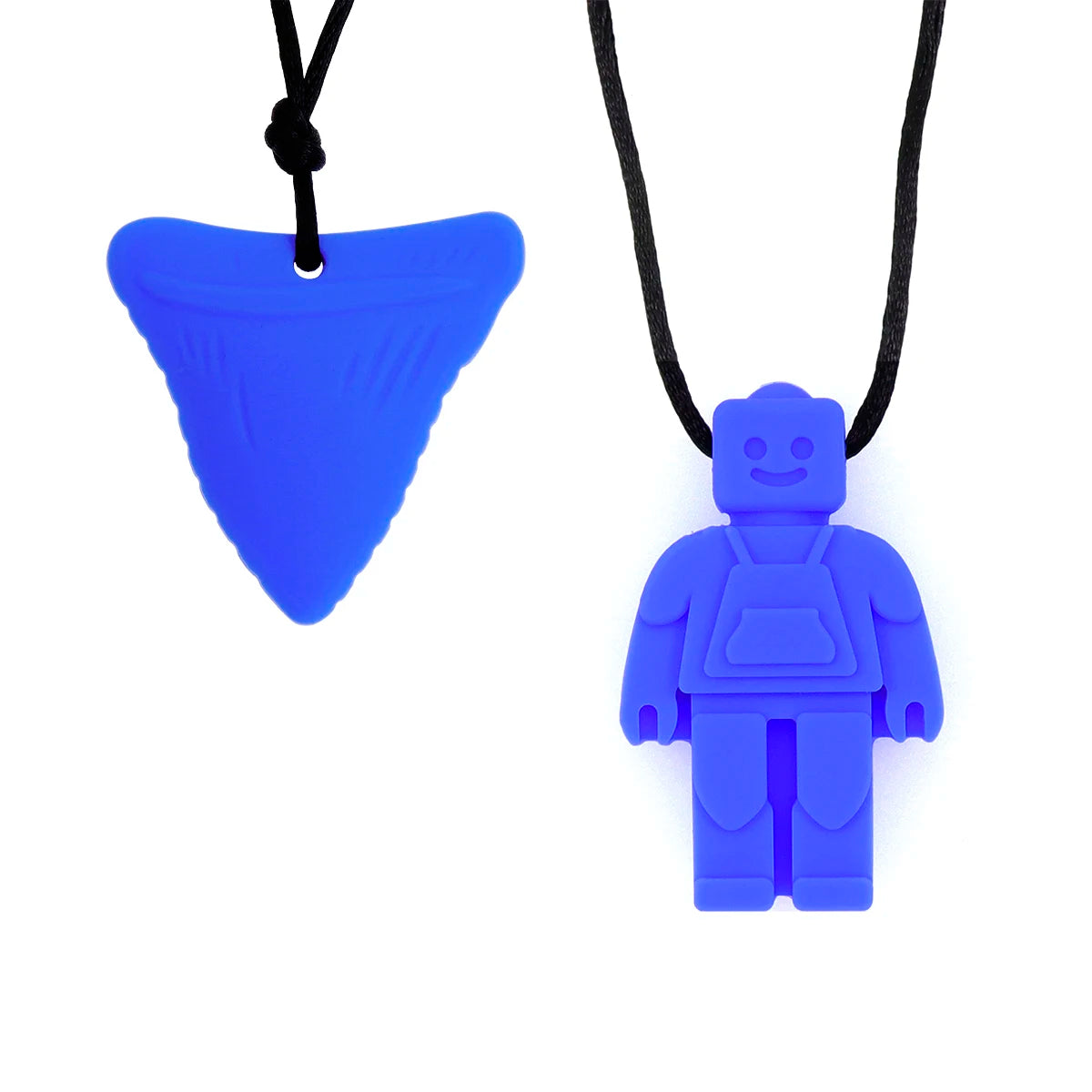 Sensory Chew Necklaces(2 Packs) for Kids with Teething, ADHD, Autism, Biting Needs, Oral Motor Chewy Teether, chewlery tool - photo 4