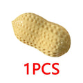 Peanut Stress Ball Crunchy Squeeze Ball Squishy Toy Buttery-Soft Feel Fidget Toy ASMR Sensory Anti Stress Toys for Kids & Adults