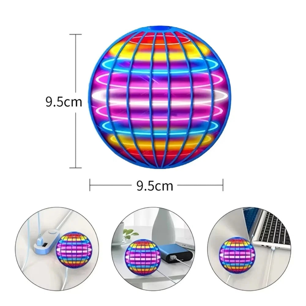 Hand-Controlled Boomerang Hover Ball – Flying Spinner Toy