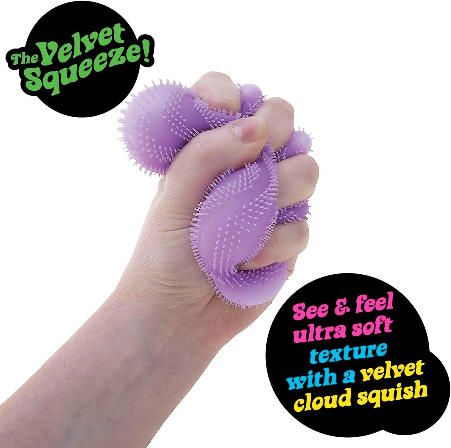 NeeDoh Fuzz Ball Blind Box Series Desktop Ornament Stress Relief Toys Suitable For People Under Pressure Fun Soft Stress Ball