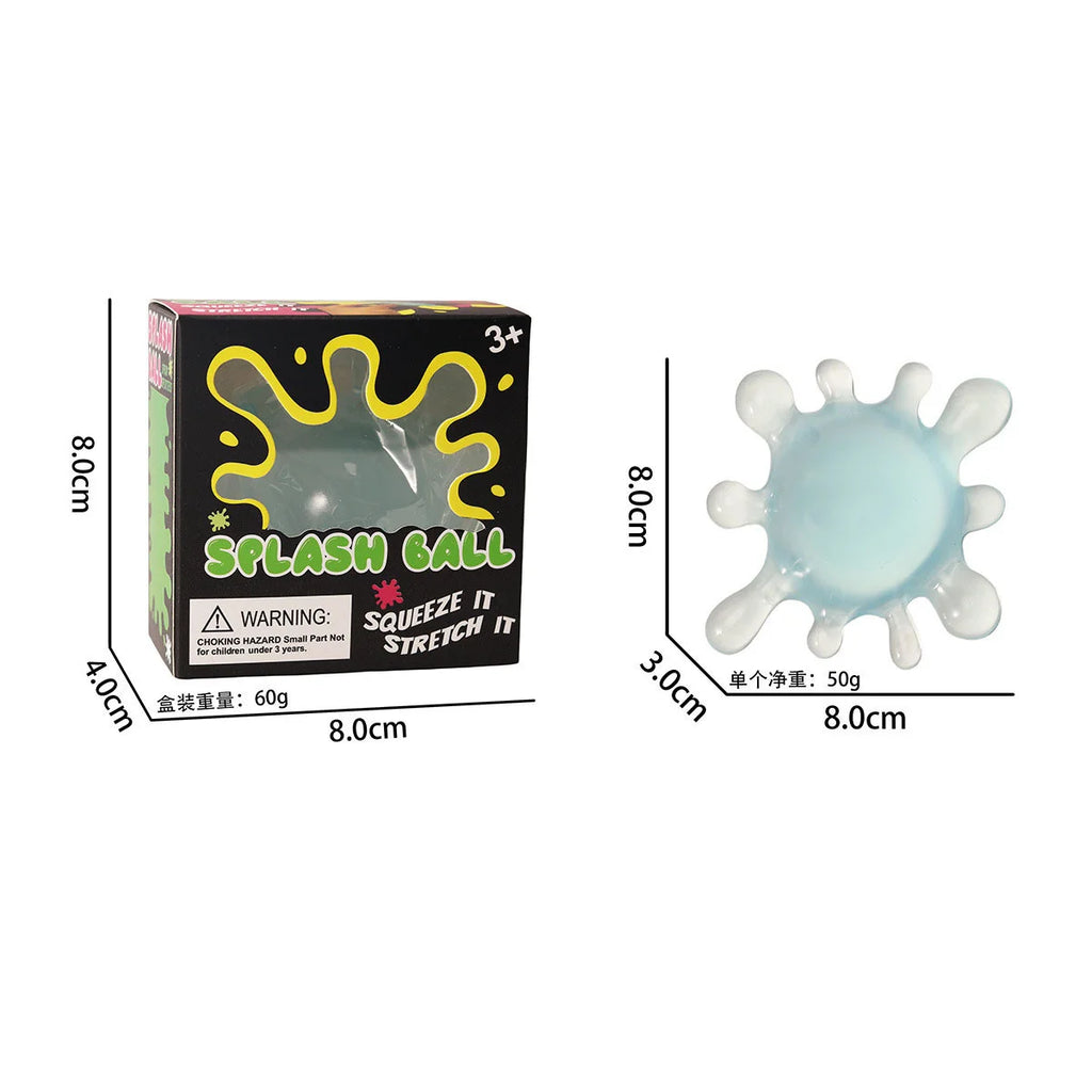 Needoh pizza Sensory Fidget Cube Stress Relief Squishy Cube Anti-Anxiety Squeeze Toy For Focus ADHD Population
