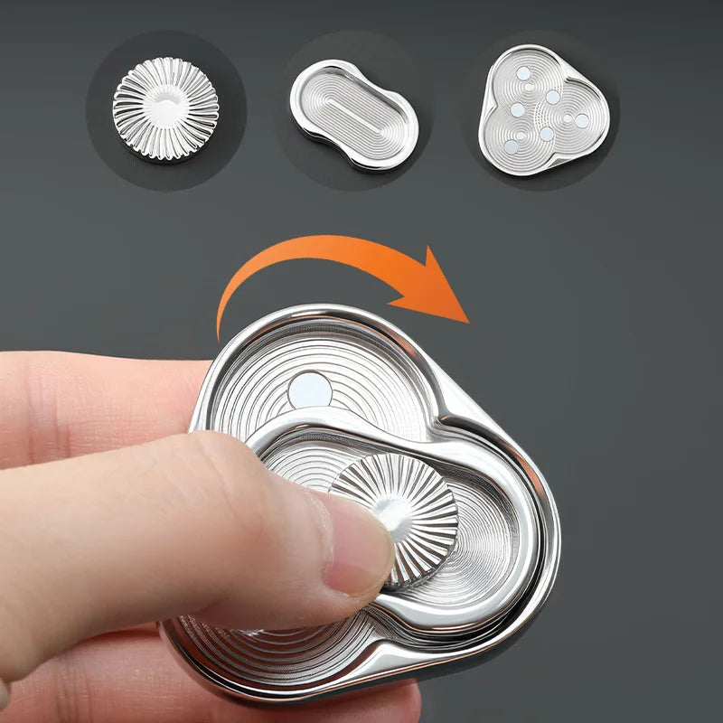 Triangle Flip Coin EDC Fidget Spinner