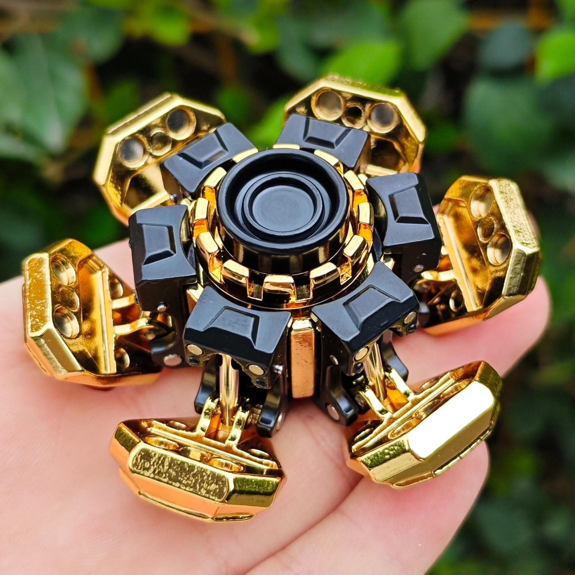 Magnetic Metal Ancient Iron Hand Spinner EDC Fidget Sliders Fidget Toys Stress Relief For Adults Anti Anxiety Toy