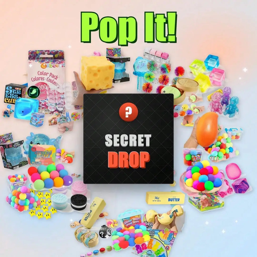 Surprise Box-Slow Rise Squishy Toys,Food&Ocean Themed Squeeze Toys,Anti-Stress Sensory Toys For ADHD & Anxiety