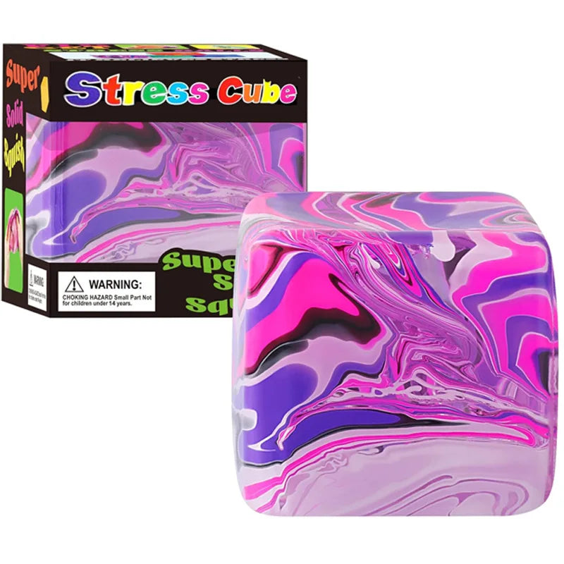 Needoh Soft and Glutinous Sensory Stress-relief Toy Cube Filled with Gel Stretchable Ball Soft Ice blind box Slow Rebound