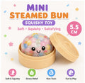 2026 Trendy 5.5cm Bao Bun Squishy Slow Rising Squeeze Fidget Sensory Anti Stress Relief Portable Desk Gadget Surprise Gift