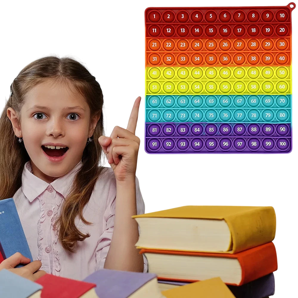 1-100 Numbers Popping Mat – Math Learning Toy - photo 3