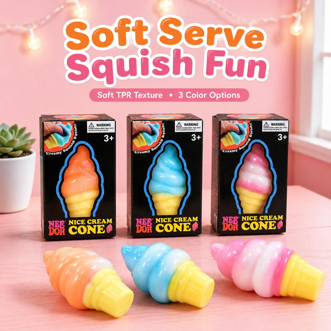 The new Needoh ice cream sensory toy helps adults relieve anxiety, improve concentration, and regulate emotions.
